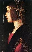 PREDIS, Ambrogio de Portrait of a Woman age France oil painting reproduction